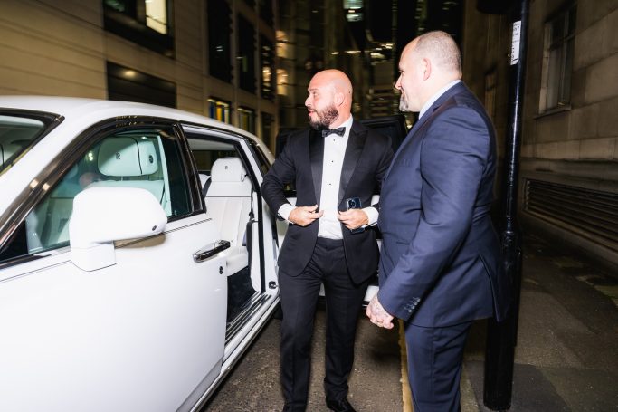 Providing security to Frank Somma 